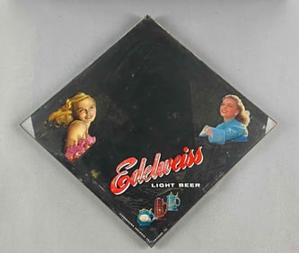 Edelweiss Light Beer Advertising Mirror