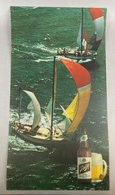 Vintage Schlitz SailingAdvertising Beer Poster