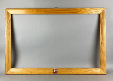 Vintage 7Up Advertising Frame