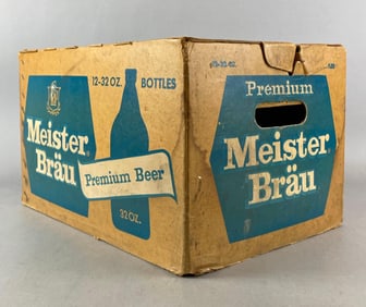 Vintage Meister Brau Advertising Beer Box