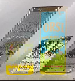 Group of Vintage Advertising Tins