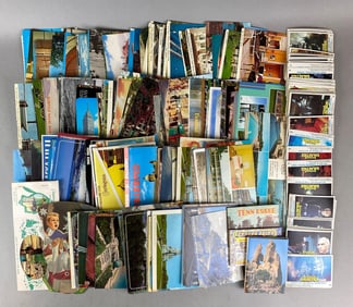 Large Group of Vintage Postcards and more