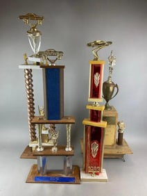 Group of 4 Vintage Racing Awards