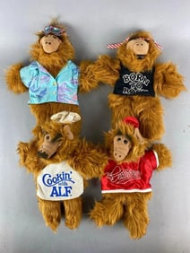 Group of 4 Alf Plushes