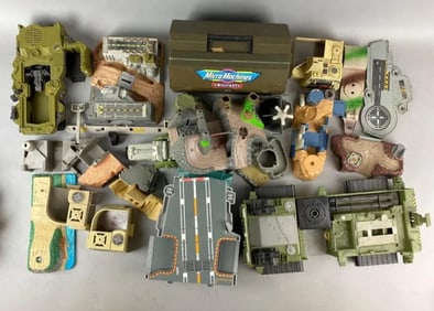 Large Group of MicroMachine Accessories and More