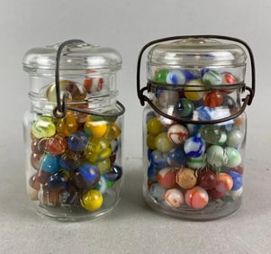 Group of Assorted Marbles