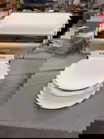 Vintage Hobart Dayton Porcelain Enameled Scale