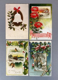 Postcards - 40+ Antique Christmas Greetings