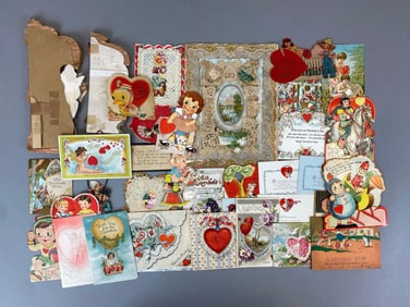 Group of Vintage Valentines