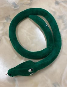 1986 Chase Giant Stuffed Snake Plush Toy