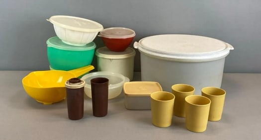 Group of Assorted Tupperware Containers