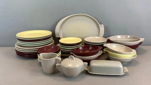 Group of Boonton Dinnerware
