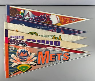Group of Team Pennants
