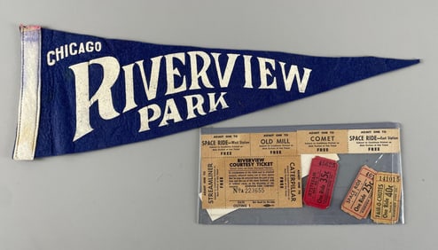 Group of Chicago Riverview Park Tickets and More