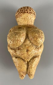 1987 Venus of Willendorf Pottery Statuette
