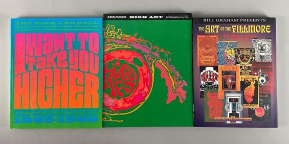 Group of Psychedelic Era Coffee Table Books