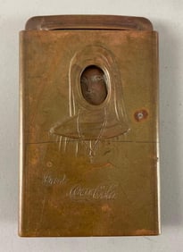 Replica Brass Coca-Cola Trans-Pan Exposition Advertising Belt Buckle