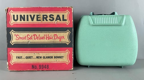 Vintage Universal Smart Set Deluxe Hair Dryer