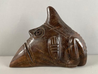 Carved Wood Tribal Figure