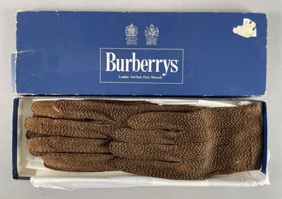2 Pairs of Burberrys Wild Hogskin Women's Gloves