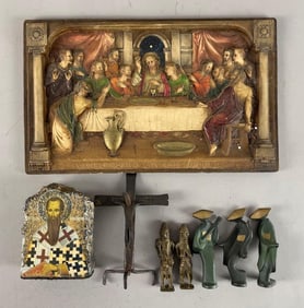 Group of Religious Items and More