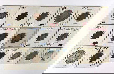 Group of 16 Coin Currency