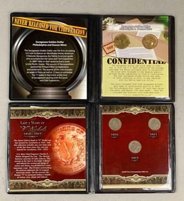 Group of 2 First Commemorative Mint Albums