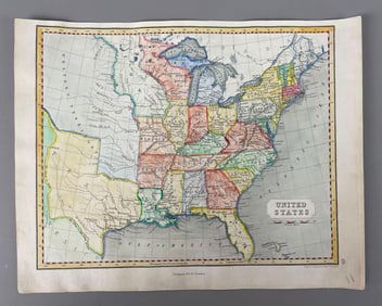 Antique Map of the United States