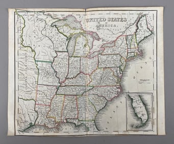 Antique Map of the United States