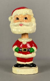 Vintage Santa Claus Christmas Nodder Bobblehead