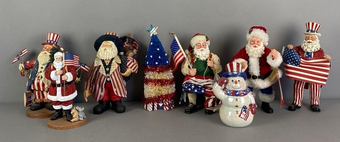 Group of Group of United States Christmas Figurines
