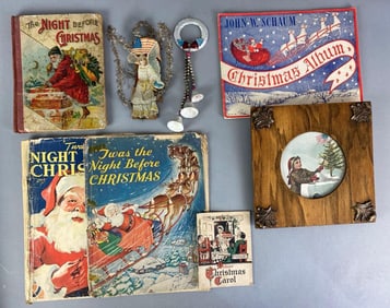 Group of Vintage Christmas Items