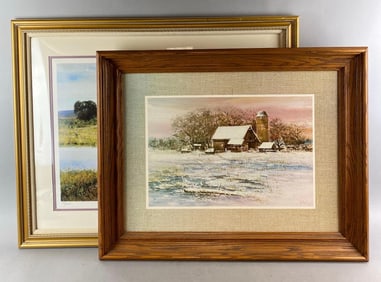 Group of 2 Scenic Prints