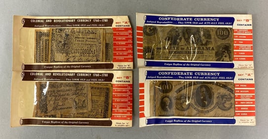 Group of Replica Currency