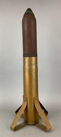 Vintage WW2 Trench Art Artillery Shell