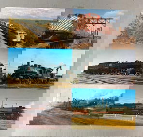 Group of 6 Vintage 1970s Canadian Pacific Railroad Postcards