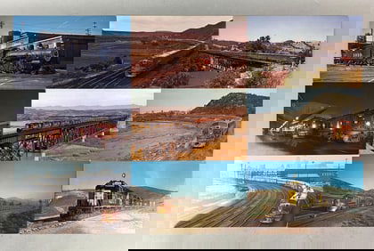 Group of 25 Vintage 1970’s Atchison Topeka Santa Fe Railroad Postcards