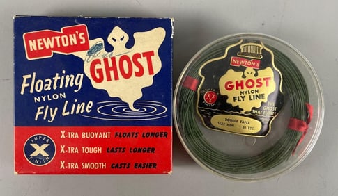 1960s Newtons Ghost Fly Fishing Line