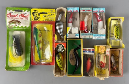 Group of Vintage Fishing Lures