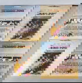 Group of Mamas and the Papas Vinyl Records