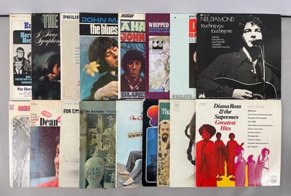 Group of Assorted Vinyl Records