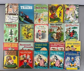 Group of Vintage Childrens Books
