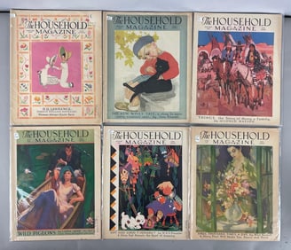 Group of 1930s The Household Magazines