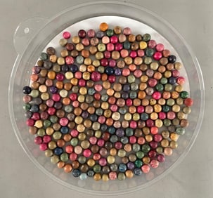 Group of Approximately 300 Antique Clay Marbles