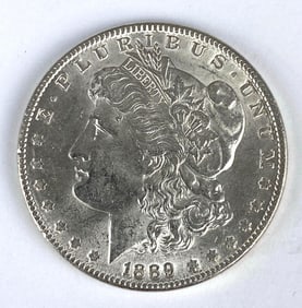 1889 Morgan Silver Dollar Coin
