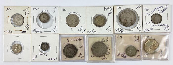Group of Foreign Coins