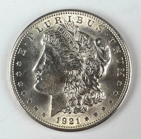 1921 US Morgan Silver Dollar