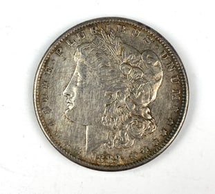 1889 US Morgan Silver Dollar Coin