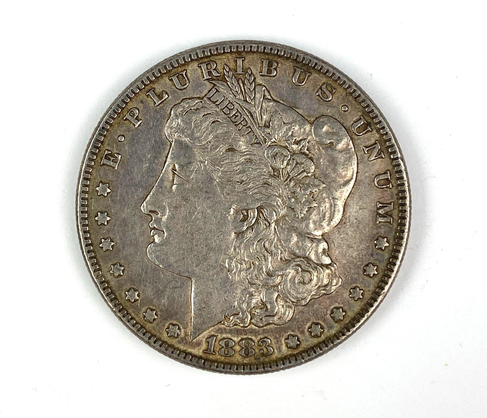 1883 US Morgan Silver Dollar Coin (1 of 2)