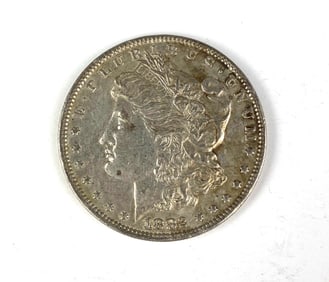 1882 US Morgan Silver Dollar Coin